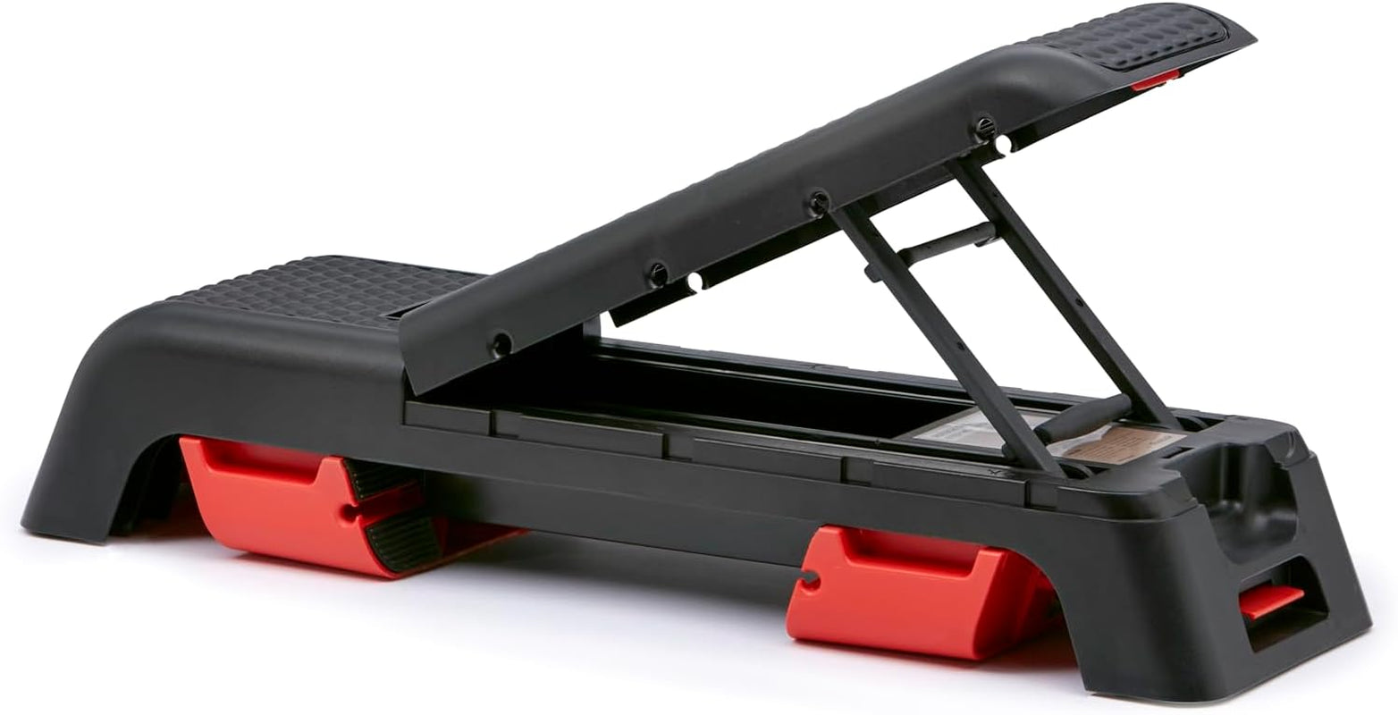 Fitness Multipurpose Adjustable Aerobic and Strength Training Workout Deck with Incline and Decline Bench Configurations