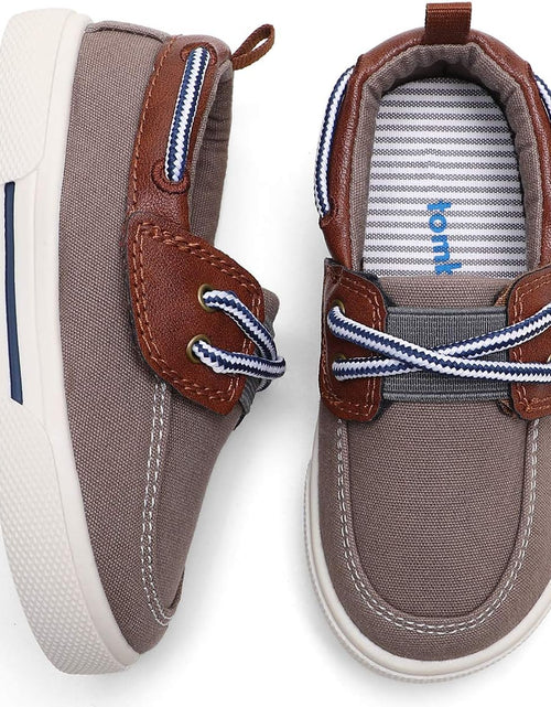 Load image into Gallery viewer, Toddler Boys &amp; Girls Boat Shoes Kids Canvas Sneakers (Toddler/Little Kid)
