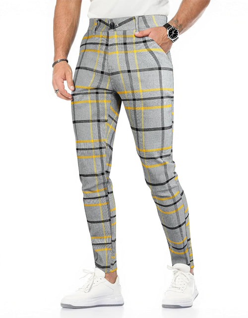 Load image into Gallery viewer, Mens Casual Pants Slim Fit Stretch Pants for Men
