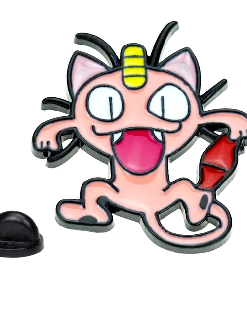 Load image into Gallery viewer, Anime Brooch Pins for Backpack Brooch Pokeball Gengar Meowth Pikachu Squirtle Cute Enamel Pin Kids Gift Accessories
