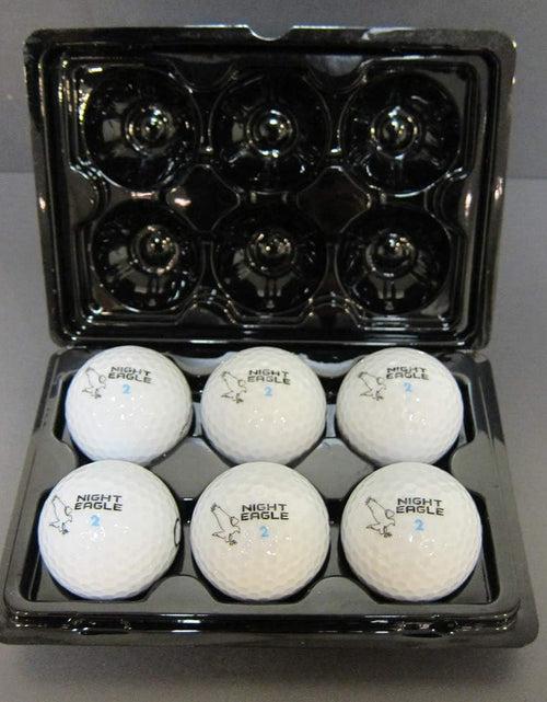 Load image into Gallery viewer, Light up LED Golf Balls (6 Ball Pack) - Professional Glowing Golf Balls with Internal LED Lights
