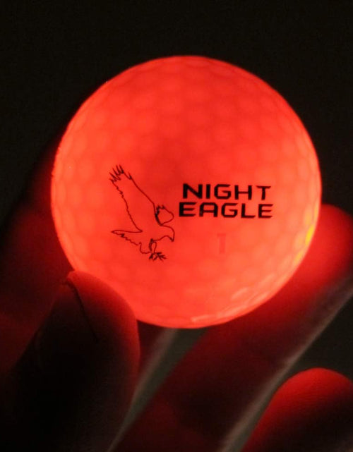 Load image into Gallery viewer, Light up LED Golf Balls (6 Ball Pack) - Professional Glowing Golf Balls with Internal LED Lights
