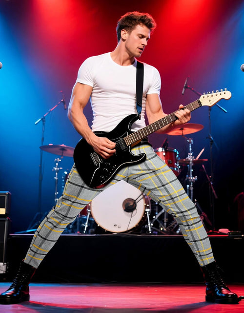 Load image into Gallery viewer, Mens Casual Pants Slim Fit Stretch Pants for Men
