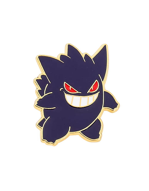 Load image into Gallery viewer, Anime Brooch Pins for Backpack Brooch Pokeball Gengar Meowth Pikachu Squirtle Cute Enamel Pin Kids Gift Accessories
