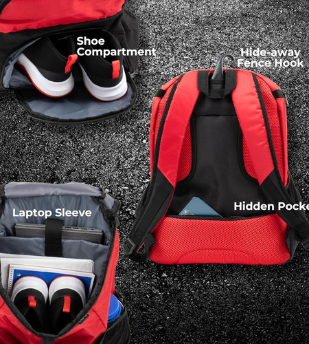 Basketball Bag - Large Basketball Backpack for Men & Women - Volleyball & Soccer