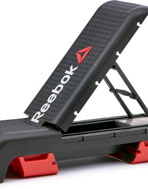 Load image into Gallery viewer, Fitness Multipurpose Adjustable Aerobic and Strength Training Workout Deck with Incline and Decline Bench Configurations
