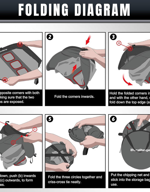 Load image into Gallery viewer, Pop-Up Golf Chipping Net Set - Foldable Training Kit with 2 Hitting Mats, 6 Practice Balls, 6 Foam Balls - Ultimate Golf Gift &amp; Target Chipping Aids

